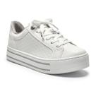 Tênis Feminino Via Marte Flatform Pingente 010-013-01