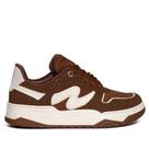 Tênis Feminino Via Marte Nobuck Solado Caixa Marrom/Branco Tênis Feminino Via Marte Nobuck Solado Caixa Marrom/Branco