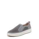 Tênis feminino Vionic Kimmie Perf Slip-On Slate Wide