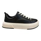 Tenis Feminino Vizzano Casual Conforto Plataforma Antiderrapante Amarração 1477.101 Preto Tenis Feminino Vizzano Casual Conforto Plataforma Antiderrapante Amarração 1477.101 Preto