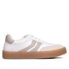 Tênis Feminino Vizzano em Napa com Recortes Branco/bege Tênis Feminino Vizzano em Napa com Recortes Branco/bege