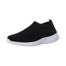 Tênis Femininos De Verão Em Malha, Leves, De Cano Baixo, Cor Sólida, Sapatos Para Caminhada, plus