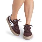 Tenis Feminio Sua Cia Marron Solado Flatform Elegrante