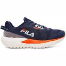 Tênis Fila Diffusion Masculino Azul Laranja Treino Academia