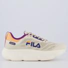 Tênis Fila Maxxi Lite Feminino Bege Tênis Fila Maxxi Lite Feminino Bege