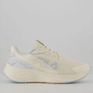 Tênis Fila Racer Comet Feminino Bege e Branco Tênis Fila Racer Comet Feminino Bege e Branco