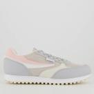 Tênis Fila Renno Classic Feminino Prata e Branco Tênis Fila Renno Classic Feminino Prata e Branco