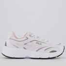 Tênis Fila Runner 2K Feminino Branco e Cinza Tênis Fila Runner 2K Feminino Branco e Cinza