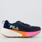 Tenis Fila Skywind Feminino Marinho e Rosa Tenis Fila Skywind Feminino Marinho e Rosa