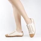 Tênis Flat Couro Conforto