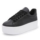 Tenis Flatform Conforto Casual Ec Shoes Liso