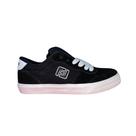 Tenis Freeday Elite Preto Branco Original Skatista Casual Confortavel