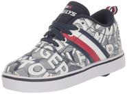 Tênis Heelys GR8 Pro 20 Azul-Marinho e Branco em Lona Tênis Heelys GR8 Pro 20 Azul-Marinho e Branco em Lona