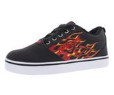 Tênis Heelys Pro 20 Skate Preto com Chamas Vermelhas Masculino 7 M Tênis Heelys Pro 20 Skate Preto com Chamas Vermelhas Masculino 7 M