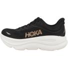 Tênis HOKA Bondi 9 Preto/Dourado Rosado 7,5 Médio
