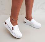 Tênis Iate Calce Fácil Slip On Feminino Branco
