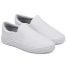 Tênis Iate Slip On Branco Calce Fácil Hype Shoes - Linha Enfermagem - Médico - Dentista - Veterinário - UNISSEX
