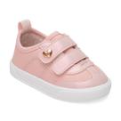 Tenis Infantil Bebe Street Urban Rosa Sem Cadarço Pimpolho
