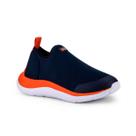 Tênis Infantil Bibi Action Menino Naval Fire Sem Cadarço -