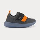 Tênis Infantil Bibi Flash Cinza com Laranja