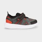 Tênis Infantil Bibi Flash Cinza com Vermelho