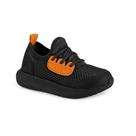 Tênis Infantil Bibi Flash Preto com Elástico para Escola