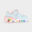 Tênis Infantil Bibi Fun Light Azul com Rosa Tênis Infantil Bibi Fun Light Azul com Rosa