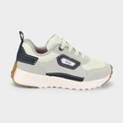Tênis Infantil Bibi Jogging Cinza com Branco