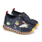 Tênis Infantil BIBI Luz Led Colorido Dinossauro Astronauta Masculino REF1079179