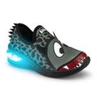 Tênis Infantil BIBI Luz Led Colorido Space Wave Monster Masculino