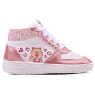 Tênis Infantil Botinha Feminino Capivara MInipé Casual Menina Escola Brincar Macio