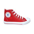 Tênis Infantil Botinha Mark Star Cano Alto Casual Escolar