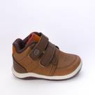 Tênis Infantil Casual Kidy Fecho Duplo Marrom