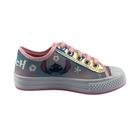 Tênis Infantil Casual Star Chic Feminino Disney Stitch Rosa-Branco
