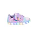 Tênis Infantil De Led Feminino Casual Desenho Sereia Tênis Infantil De Led Feminino Casual Desenho Sereia