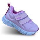 Tênis Infantil Feminino Calce Fácil Para Menina Sem Cadarço KIDY PLAY RESPITEC 411186