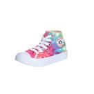 Tênis Infantil Feminino Cano Alto Colorido Tie Dye - AS253