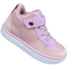 Tênis Infantil Feminino Cano Alto Kidy Happy Sem Cadarço 313002 Tênis Infantil Feminino Cano Alto Kidy Happy Sem Cadarço 313002