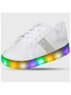 Tenis Infantil Feminino Com Luz Led Confortável Moda Luxo