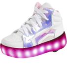 Tênis Infantil Feminino Com Rodinhas E Led Luzinha Que Pisca