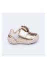Tênis Infantil Feminino Pampili Yuyu Comfy Dourado