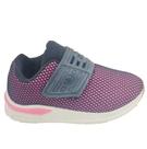 Tênis Infantil Feminino Zeus tiras autocolantes Casual 55kx-Vi