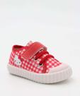 Tênis Infantil Hello Kitty tiras autocolantes 03BM Vermelho-54072