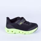 Tênis Infantil K360 Energy Impulso Preto e Amarelo Neon- Estilo e Performance