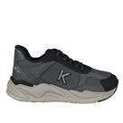 Tenis infantil k360 retro preto/grafite
