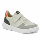 Tênis Infantil Klin Capri Mini Gelo/Grafite/Laranja