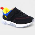 Tênis Infantil Klin Colorido Light Led Menino - Preto e Azul Tênis Infantil Klin Colorido Light Led Menino - Preto e Azul