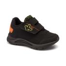 Tênis Infantil Klin New Sport Mini Preto e Laranja 199.097