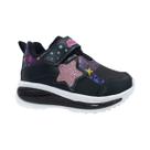 Tênis Infantil Led Feminino Estrelinha Mini Pé Preto 29 Tênis Infantil Led Feminino Estrelinha Mini Pé Preto 29