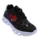 Tênis Infantil Led Luzinha Masculino KidStar Homem Aranha